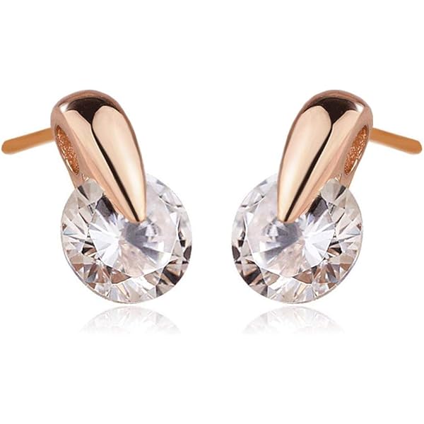 Amazon | 【Rvaru】 K18ピアス スモーキークォーツ ドロップ