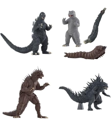 Amazon.co.jp: HG ゴジラ 怪獣総進撃編 × 全4種セット フルコンプ