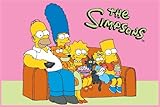 Fun Rugs SIM-006 3958 Simpsons Family Portrait Childrens Rug, 39-Inch by 58-Inch [並行輸入品]