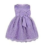 YiZYiF DRESS ベビー・ガールズ カラー: パープル