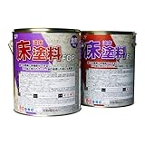 エスコ 床塗料 油床用 グリーン 10kg EA942DP-21