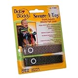 Baby Buddy 2 Count Secure-A-Toy, Tan/Olive by Baby Buddy [並行輸入品]