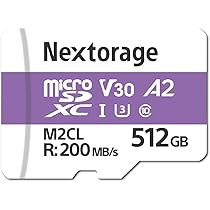 メモリー 4Ｇ 30枚セット ⑭ Amazon | Nextorage 日本メーカー UHS-I マイクロSDカード 512GB