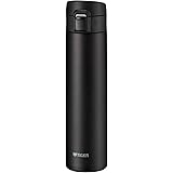 タイガー 水筒 600ml マグボトル ワンタッチ 軽量 ステンレスボトル 真空断熱 保温保冷 ブラック MKA-K060KK