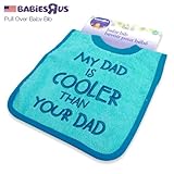 [USベビザラス]US Babiesrus Baby Message Bibs 「My Dad…」メッセージ スタイ よだれかけ ビブ