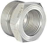 Dixon Boss GB13 Plated Steel Hose Fitting, Spud for GJ Boss Ground Joint Seal, 1 NPT Female by Dixon
