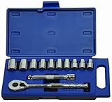 Williams 50669 1/2-Inch Drive Socket and Drive Tool Set, Metric, 12-Piece by Williams