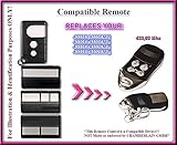 Liftmaster 4330e、4332e、4333e、4335e互換リモートコントロール送信機433,92 MHz。トップ品質交換リモート