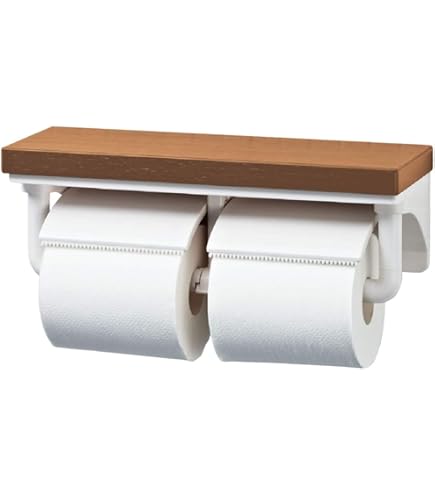 Amazon | ☆[YH403FW#MW]TOTO 棚付二連紙巻器 マットタイプ