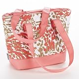 Fit & Fresh Kids Anna Insulated Quilted Lunch Tote, Pink Animal [並行輸入品]