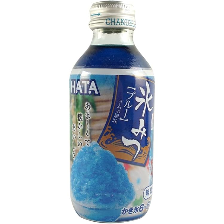 Amazon.co.jp: Meijiya My Syrup, Blue Ramune Flavor, 11.8 fl oz