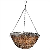 Gardman Gardman Rustic Hanging Basket 02035 Natural