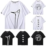 [TGHSJT] おやすみプンプン Tシャツ 半袖 夏服 コスプレ衣装 インナーシャツ 肌着 丸首 日常服 上着 ティーシャツ 快適 カジュアル スポーツシャツ 記念シャツ 通学 通勤 男女兼用 誕生日 プレゼント (3,S) [並行輸入品]