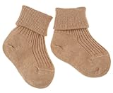 ベビーソックス 11-12cm 茶