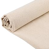Luter 26.4x19.3インチ 針仕事生地、リネン針仕事生地 モンク布 パンチニードルラグパンチニードル&ピンチニードル用