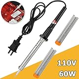 Beho-110V 60Wはんだ付けワット2本付きはんだワイヤー溶接ツール