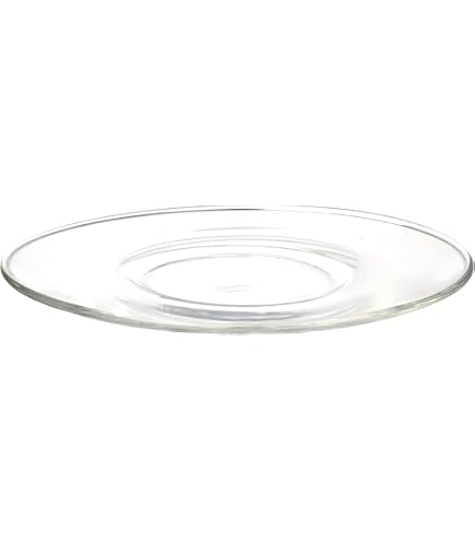 Amazon.co.jp: 大塚硝子 プレート 皿 ガラス ソーサー 約14cm 強化