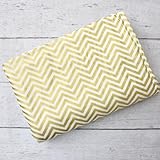 Caden Lane Blanket, Gold Chevron by Caden Lane