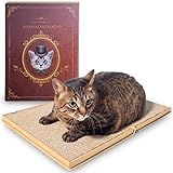 【でぶ猫 ぽっちゃり猫専用】 猫 つめとぎ 爪とぎ 大きいサイズ 本型 ベッド にゃんこの宿® 国産