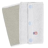 エルゴ用よだれカバー(今治タオル・リバーシブル・ベルトカバー)ホワイト/グレージュ