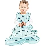 Woolino(ウーリノ) メリノウール＆オーガニックコットン スリーピングバッグ 2ヶ月～2歳用 (クジラ)