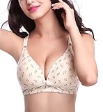 Nice Days（ナイス　ディズ）　マタニティ 授乳 ブラ 　フロントオープン ブラジャー　ビッグヤード　　ノンワイヤー (90C, イエロー)