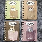 8冊 a7 ミニノート 可愛い a7 メモ帳 ミニ a7 ノート 可愛い 小さいメモ帳 a7 【80枚 横線4冊/空白4冊】