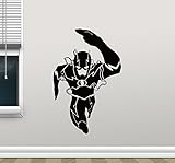 フラッシュ壁デカールフラッシュSuperhero Comics漫画ポスターステンシル壁ビニールステッカー子供ティーンボーイズ部屋保育園寝室壁アート装飾壁画173zzz