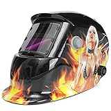 血だらけの少女太陽自動暗く溶接機マスクヘルメットの Electrowelding 溶接 TIG MIG 溶接機レンズマスク