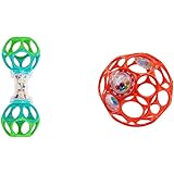 O'ball オーボール ラトル レッド (11487) by Kids II & O'ball オーボール オーシェイカー (81107) by Kids II【セット買い】