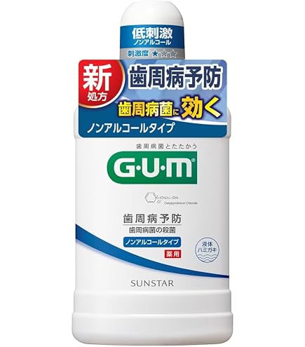 Amazon.co.jp: Sunstar GUM Dental Rinse, 16.9 fl oz (500 ml