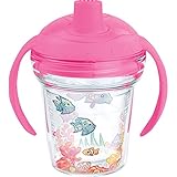 Tervis Fishy Fun Sippy Cup with Lid、6オンス、クリア