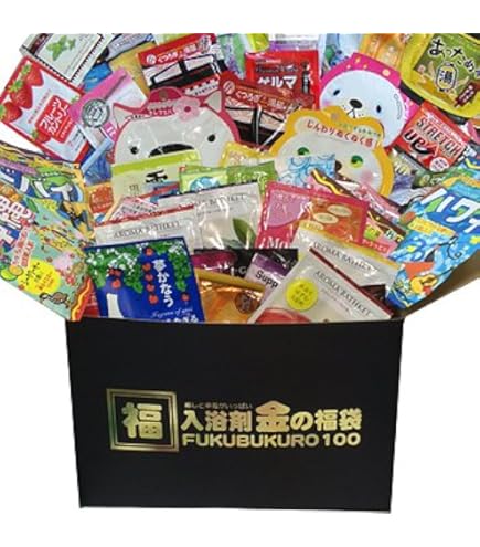 Amazon | 【60個】入浴剤 入浴料 詰め合わせ アソート セット 福袋 個