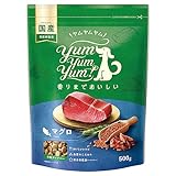 【 お試しサイズ 】yum yum yum! ヤムヤムヤム ドッグフード ドライ マグロ 500g [ 小型犬 中型犬 大型犬 全年齢 ] 総合栄養食 国産