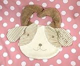 LOVE BABYいぬシリーズ☆スタイ（完成品）約20Ｘ20cmオーガニックコットン＆刺繍入戌年　出産祝】