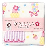 日繊商工 japanese style かわいい ポップスイーツ ハンカチ J K-35701