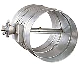 西邦工業 SEIHO VD200 受注生産 ダンパー(風量調整用ダンパー) 鋼板製 風量調整用 フューズ無し ダクト接続型