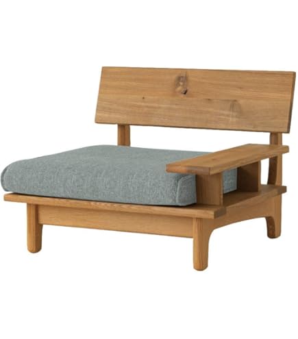 Amazon｜【正規品】飛騨産業 森のことば 肘なし ソファ 1P 幅88x奥行