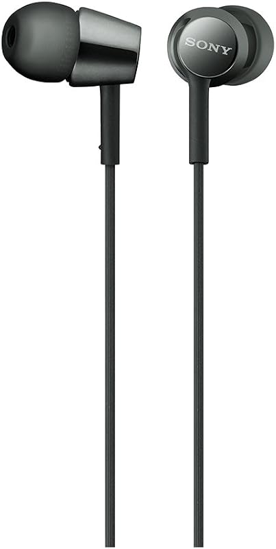 ソニー(SONY) 有線イヤホン MDR-EX155 : カナル型 ブラック MDR-EX155 B