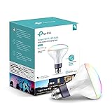 High Qualityart Wi-Fi LED Light Bulb by TP-Link - Multicolor, Dimmable, BR30, No Hub Required, Works