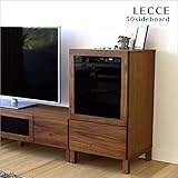 【takano_mokkou 高野木工 LECCE レッチェ 50サイドボード (右開き)】 国産 大川家具 ウォールナット キャビネット 扉付き ローボード サイドボード 完成品 木製