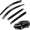 X-CAR Weather Shield Weathershields Window Visor Injection Compatible with Honda CR-V CRV 2017-2023