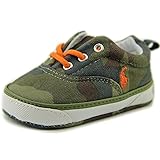 Ralph Lauren Layette Forestmont ベビー 米国 3 グリーン スニーカー [並行輸入品]