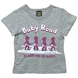 《初夏盛夏対応》DODOMPA(ドドンパ) ベビーロード天竺半袖Tシャツ 90cm /杢グレー NO.F-974035