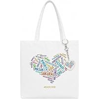 Amazon.co.jp: [luguoA] 嵐 ARASHI Five風 2026記念 トートバッグ
