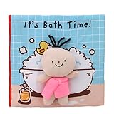 JIOLK 布絵本 赤ちゃん 人気 布おもちゃ 英語 ベビー布書籍 ソフトブック 学習多機能　破れない おでかけ 布えほん 知育玩具 ベビー おしゃぶり かわいい 幼児 手触り 破れない本 出産お祝い