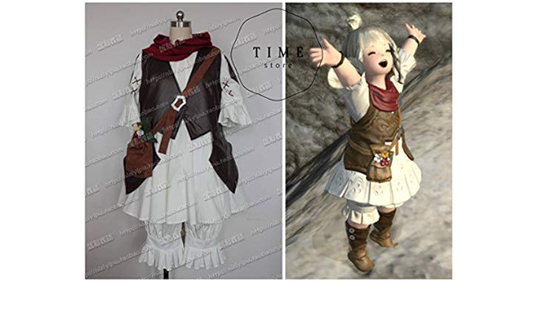 Amazon コスプレ衣装 ファイナルファンタジーxiv Ff14 ララフェル Lalafell コスプレ 仮装 通販