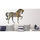 Amazon Yanqiao ドア用のステッカー 中国風の古いドア はがせる壁紙 おしゃれでかわいいのシール式 壁飾り ウォールステッカー オンライン通販