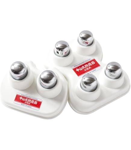 Amazon.co.jp: 中山式 快癒器 2球式 強弱機能付 首筋 肩用 : Health