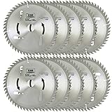 KENOH 木工用チップソー 両側研磨 10枚入 165mm 165x52P